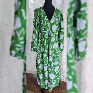 Kate Spade x Target Classic Rose Linen Blend Midi / Maxi Dress